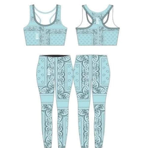 NEW ...   WOMENS  BANDANA.  BODY SET .  WORLDWIDE SHIPPING.