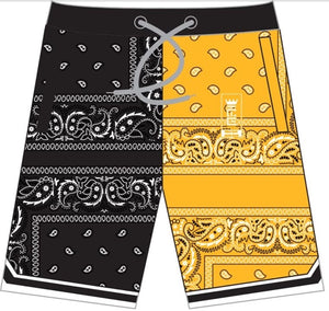 Paisley Bandana Shorts :  Various Colours Available .  Worldwide Shipping.