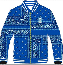 Pre Order :  Reversible Royal /Navy Blue Bomber Jacket :  Worldwide Shipping Available.
