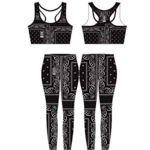 NEW ...   WOMENS  BANDANA.  BODY SET .  WORLDWIDE SHIPPING.