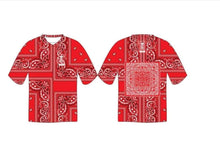 NEW V NECK  RANGE PAISLEY BASEBALL JERSEYS.  MADE TO ORDER:  WORLDWIDE SHIPPING.