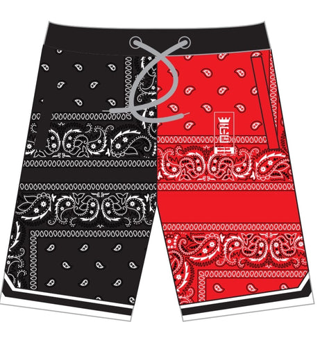 Paisley Bandana Shorts :  Various Colours Available .  Worldwide Shipping.