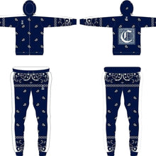 Pre Order Available for the Navy Bandana Hooded Sweatsuit ..