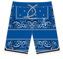 Paisley Bandana Shorts :  Various Colours Available .  Worldwide Shipping.