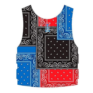Unity Bandanna Paisley Vest .